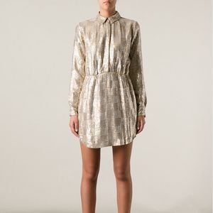 Paul & Joe Sister Gold Sequin Dress